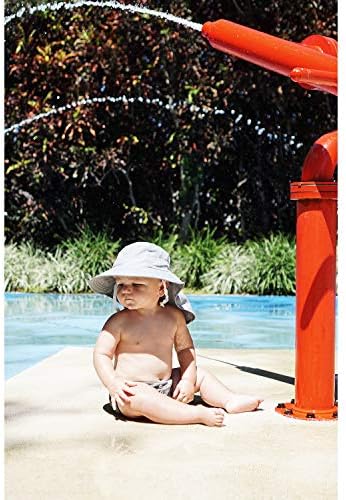 Sunhat novorođenčad mališana i dječja ljetna voda za bebe plivanje hat upf 50 Boy & Girl Beach