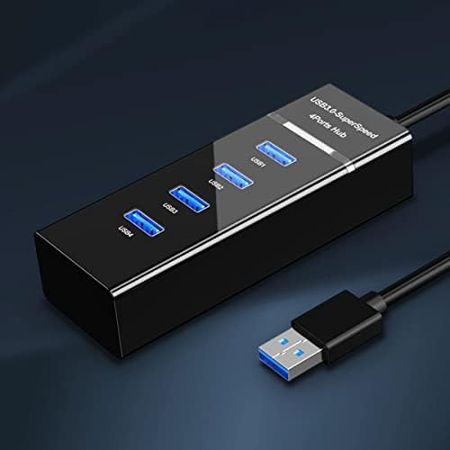 SOLUSTRE Adapter USB Hub Office višenamjenski Hub multi-Port USB Hub prijenosni Data Hub Laptop 4 porta kablovski razdjelnik kablova