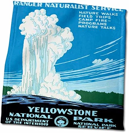 3Droza Reanger Naturalista Servis Yellowstone L Park, SAD Odjel enterijera - Ručnici