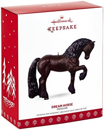 Hallmark 1295qgo1585 Božićni ukrasi za Frizijsku uspomenu na konja