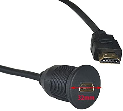 Konektori Panel Mount vodootporan HDMI-kompatibilni kabl IP67 audio & amp; konektor Video sistema HDMI-kabl za teška Industrijska okruženja -