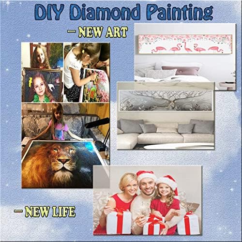 Dijamantni setovi za odrasle, Longan Diamond Art Kids početnik DIY 5D boja po brojevima, velika puna bušilica