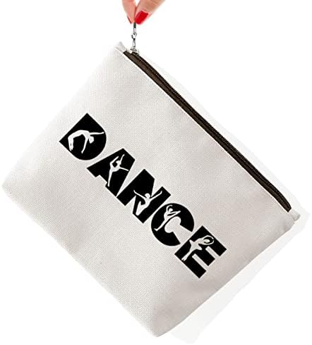 Biuniuring dance Teacher Appreciation pokloni, Dancer Cosmetic Bag pokloni, plesni pokloni za tinejdžerke,