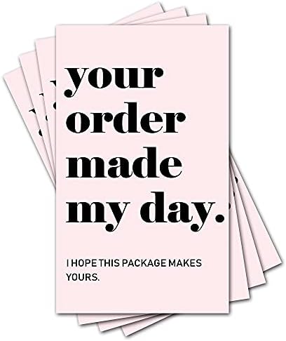 50 kom vaša porudžbina je napravila moje dnevne kartice, customer Thank You Cards, Hvala vam što podržavate moje malo preduzeće, za Online, ručno rađenu robu, maloprodaju, umetke za korisnički paket, 3.5x 2
