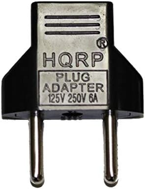 Hqrp 9V AC Adapter odgovara Honeytone E-15 slušalicama Amplifier / N-10 Mini Amp Plus Hqrp Euro Plug Adapter