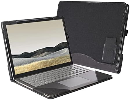 Slučaj za Microsoft površinsku laptop 5 13,5 inča, kompatibilni laptop 4/3/2/1 13.5 poklopac prijenosnog računala, sa nosačem i anti-kliznim kućištem