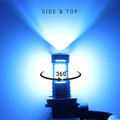 H11 ICE BLUE BOJA 3030 SMD za svjetla za maglu sa srednje svjetline, 2 žarulje