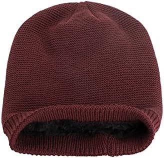 Zimski šešir za žene sa kovrčavom kosom odrasli čovjek i žene pletene hat dvostrane tanke sportske kapice casual casual