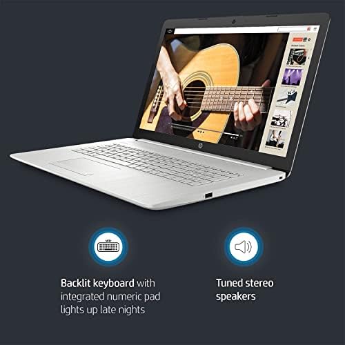HP Notebook Professional Laptop, 17.3 inča, Windows 11 Home, srebro