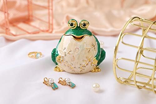 Qifu-ručno oslikana emajlirana ukrasna zvjeznica ukrasna zglobna nakita TRINKET kutija jedinstveni poklon za kućni dekor
