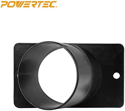POWERTEC 70153v ugaoni otvor za prašinu, 4-inčni, 1 PK