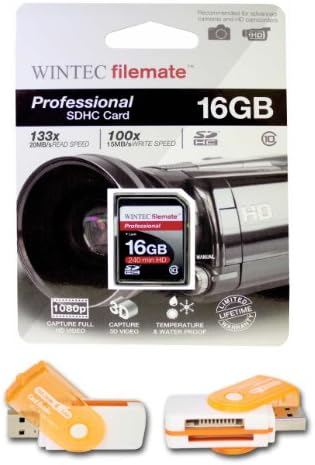 16GB klase 10 memorijska kartica SDHC velike brzine 20MB / sec.plamen brzo kartica za GoPro HD heroj Naked. A besplatno Hot Deals 4 manje velike brzine sve u jednom čitač kartica je uključen. Dolazi sa.