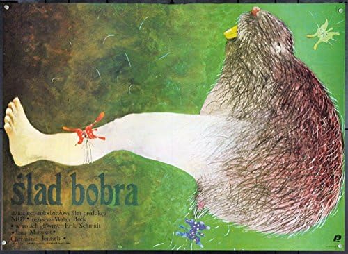 Beaver Trail Originalni poljski poster Vrlo likovna umjetnost Marian Nowinski