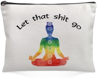 Hookoome relaksacija Zen stres Relief pokloni za žene-pusti to-novost kozmetička torbica za nju Inspirational Yoga učitelj Instruktor penziju poklone