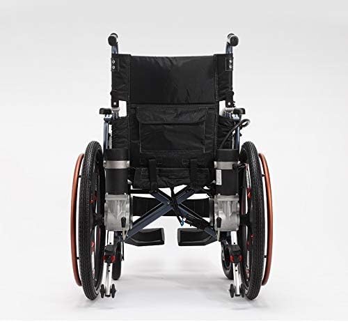NEOCHY Moda prenosiva invalidska kolica sklopiva prenosiva punjiva dvostruka zaštitna stolica sa elektromagnetnim