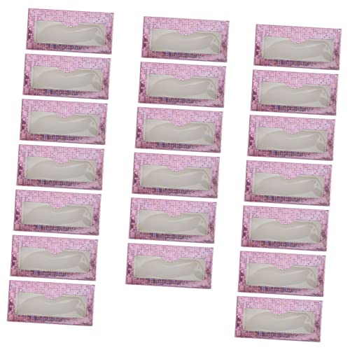 Fomiyes 20pcs lažno pakovanje trepavica ružičasta posluživanje ladice papirna kutija papir lažno