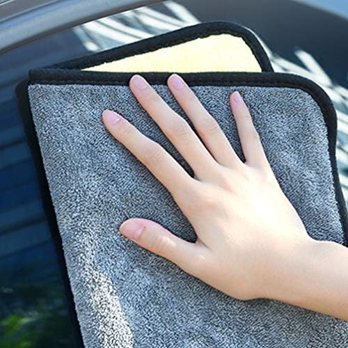Ručnici za ručnike za mikrofiber 4pcs crijem ručnici za čišćenje automobila Coral Fleece apsorpcija automobila