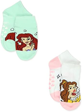 Disney Princess Toddlers Girls 6 Pakovanje čarapa sa hvataljkama