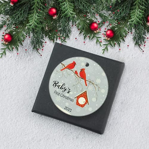 Božićni ukrasi 2021 Božićni ukrasi okrugli praznični Božićni Ornament Božićni pokloni božićno drvce za djecu