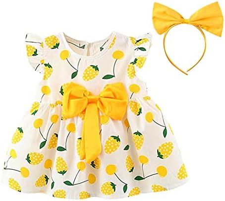 Djevojke Beba Djeca princeza jagoda haljine Ruched pokrivala za glavu Toddler ljeto djevojke haljina&
