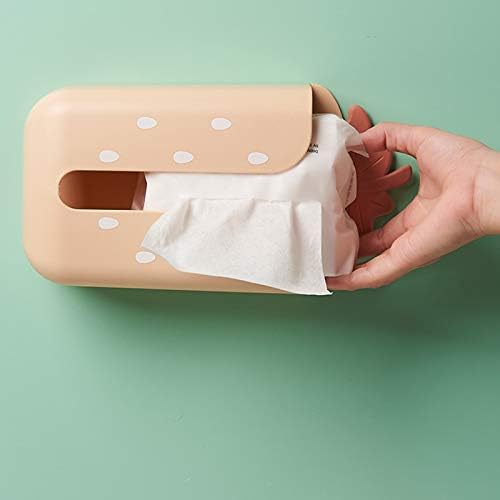 XBWEI Držač papira za WC kuhinju na zidu na zidu pumpanje kupatilo kutije za pohranu tkiva Organizacija za smeće Kutija