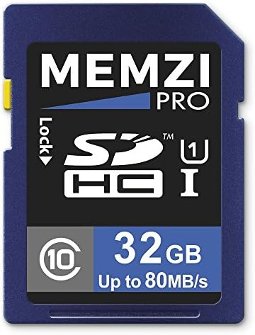 MEMZI PRO 32GB Klasa 10 80MB/s SDHC memorijska kartica za Fujifilm FinePix F1000EXR, F900EXR,