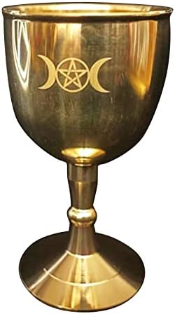 Čaša za pehar za ručno rađeno vino pehar za piće jedinstveni dizajn zlatna boja čaša za vino za ceremoniju uređenja doma rekviziti kalež pehar čarobnjaštvo katolička zabava jedinstveni vinski pehar zlatni pehar za vino