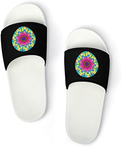 Šarene Mandala Tie Dye kućne sandale neklizajuće papuče otvorenih prstiju za masažni tuš Spa kupatilo