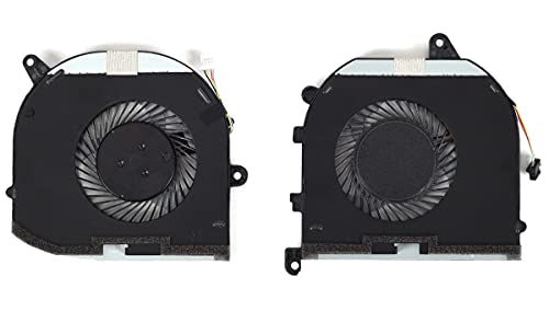 Zamjena CPU & GPU Fan kompatibilan sa Dell XPS 15 9570 Laptop, preciznost 5520 5530 Laptop P/N: 008YY9 0TK9J1 TK9J1 08YY9