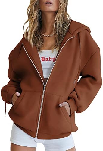 EFAN ženske slatke dukseve tinejdžerke jeseni jaknu za prevelike dukseve Ležerne prilike za crtanje zatvaraj y2k hoodie sa džepom