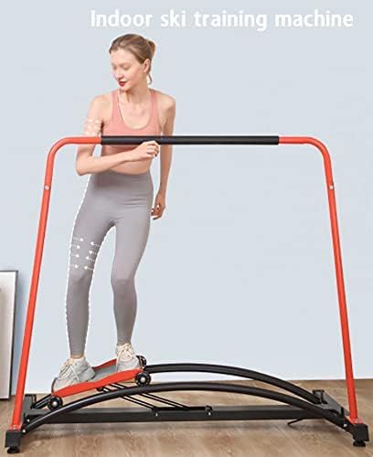 Oil Skiber trener za kuću, oblikovanje nogu Stroj za vježbanje sa zaštitnim šargalima, unutrašnja oprema za vježbanje s bedrom Ski fitnes