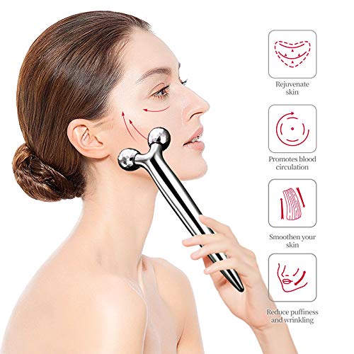 Face Roller Roller masažer za lice za lice Lift-facial & amp; Body Beauty Roller alat za njegu kože za lice, oči, vrat, tijelo