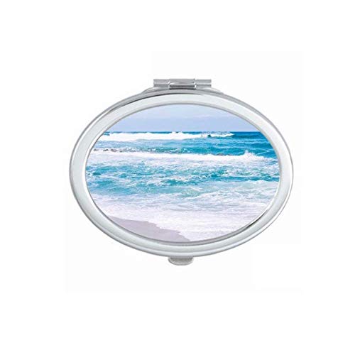 Okeanska Vodena Plaža Nauka Priroda Ogledalo Za Slike Prenosive Preklopne Makeup Dvostruke Strane Naočare