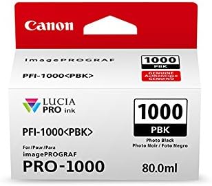 Canon 0546C002 CANONINK LUCIA PRO PFI-1000 Photo Crna individualna spremnik s tintom