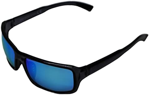 Body rukavica Sport Kristalno sivo okvir Plavo ogledalo UVA UVB Zaštita muške sunčane naočale