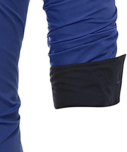 Muška opuštena tanka gumba za ličnost dolje majica vrećica Jednostavna košulja za dno kardigan
