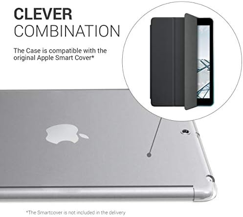 Kwmobile Crystal Case kompatibilan sa Apple iPad Mini 5 - TPU silikonski zaštitni pametni poklopac