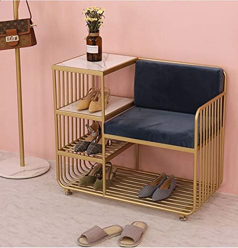 Dingzz Creative klupa cipela sa 4 sloja stalak za cipele Kombinacija stolice za skladištenje ormara za