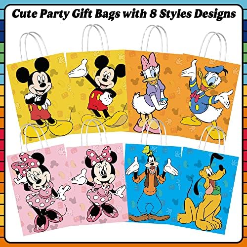 Mouse Birthday Party Supplies, 16kom Mouse Party Goody torbe, Mouse Party Favor poklon torbe za