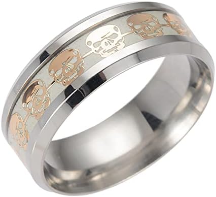 2023 NOVO Ženski vintage svjetlosni titanijumski čelični prsten za muškarce Divan poklon Proširivi prstenovi