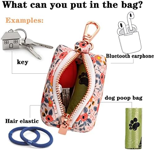 Jedinstveni stil Paws pas Poop torba držač za višekratnu upotrebu vrećica za otpad za putovanja, Park