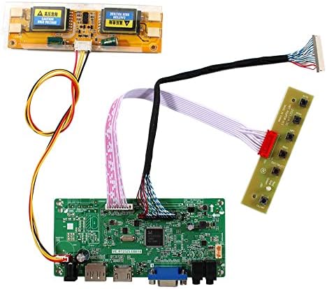 FanyiTek HDMI DP VGA audio kontrolna ploča za 17 19 LTM170EX LTM170E8 LTM190E4 1280x1024 30pin 4CCFL lvds LCD ekran