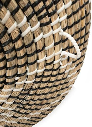 Bakeland ručno rađeni zidni koš za košarku - 14 do 8 ručno izrađene morske trave velike tkane