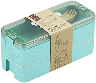 Bento Portable 3 spremište kutija za ručak Layer Spoon kutija za hranu mikrovalna torba za ručak ženske torbe