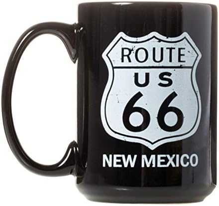 Nova Meksiko Route 66 kultna keramička šolja za kafu American Highway -- 15oz dvostrana