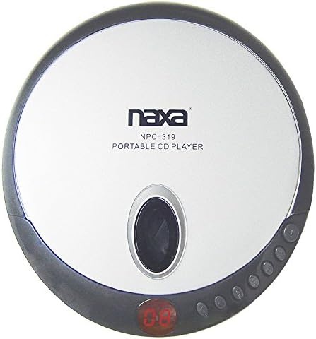 Novi Naxa NX - 319 prijenosni CD uređaj sa slušalicama Crni NPC - 319 LCD ekran Stereo