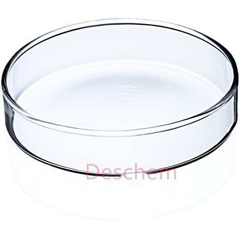 Deschem 35mm, stakleni Petri tanjir za kulturu sa poklopcem laboratorijskog staklenog posuđa 2 kompleta / Lot