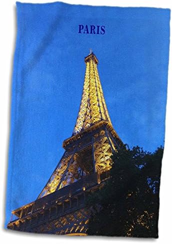 3Droza Florene Francuska - Eiffelov toranj osvijetljen za proslavu Bastille - Ručnici