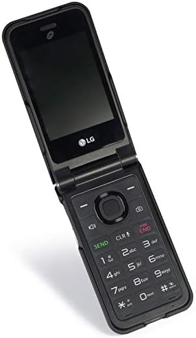 Nakedcellphone Case za LG Classic Flip, [Crna] zaštitni poklopac tvrde ljuske [grid Texture] za LG Classic Flip telefon L125DL