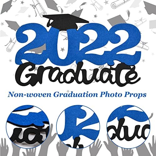 Wandic 2022 dekoracija maturskog znaka, diplomiranje 2022 Photo Booth rekviziti od netkanog materijala za